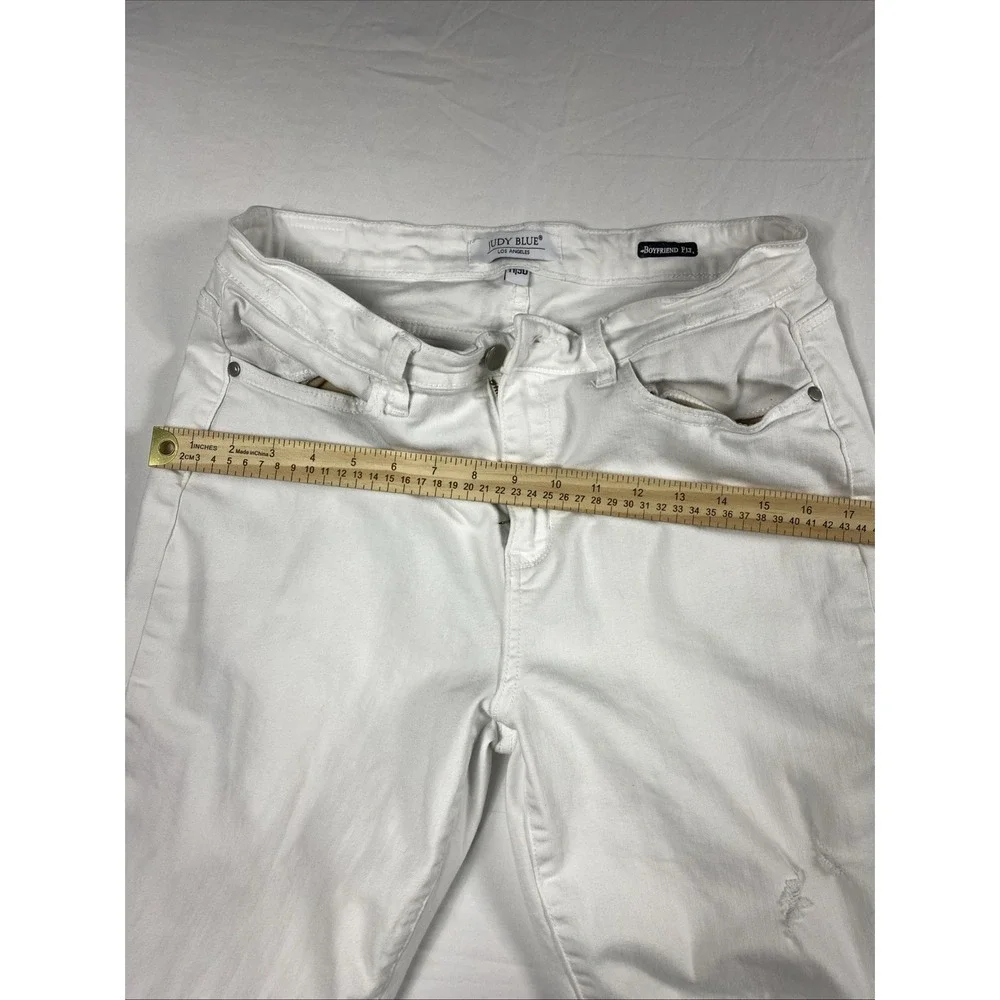 Judy Blue Jeans Los Angeles White   11/30 Distressed White‎ JB82276